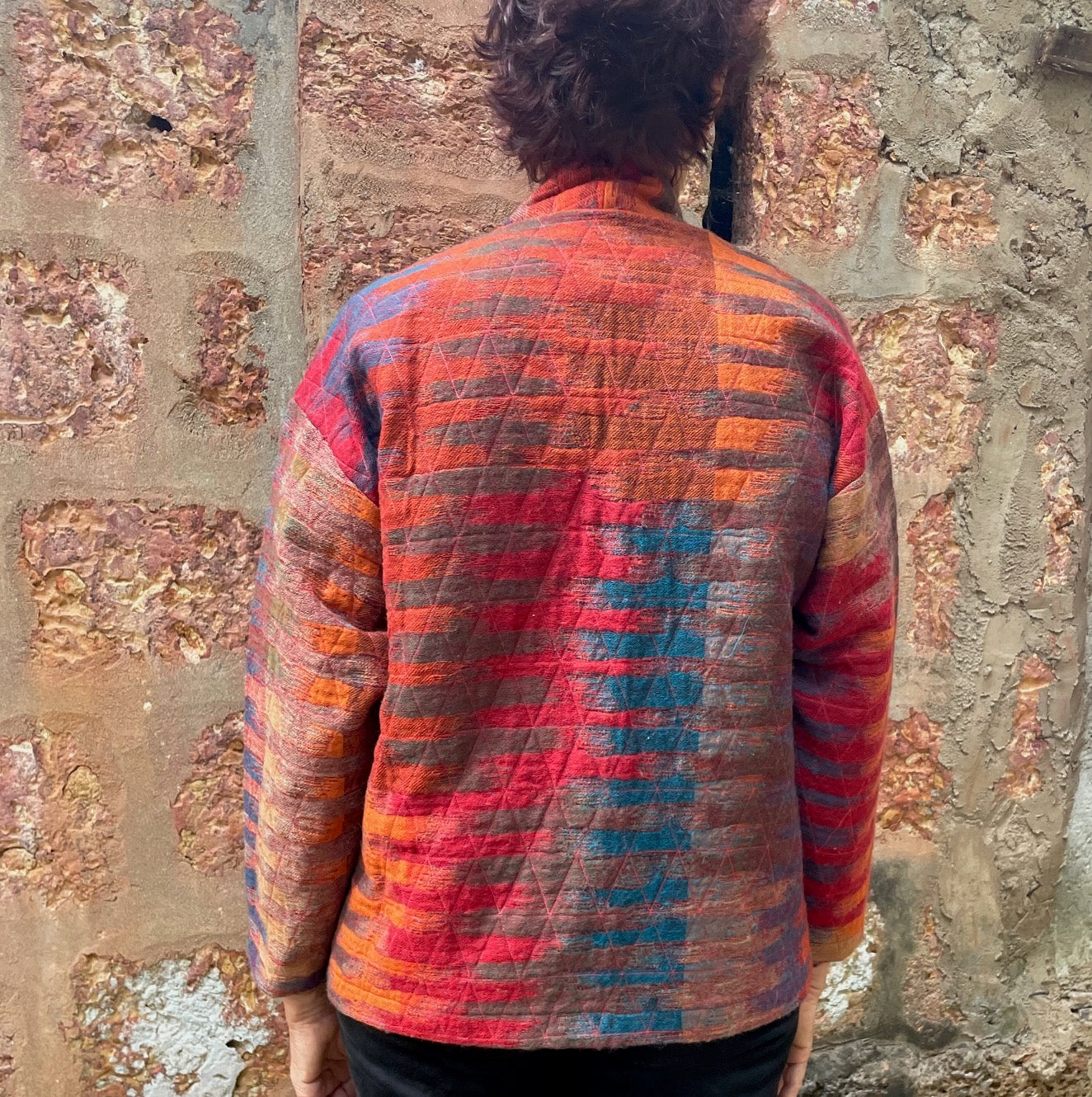 Kimono Ikat Red